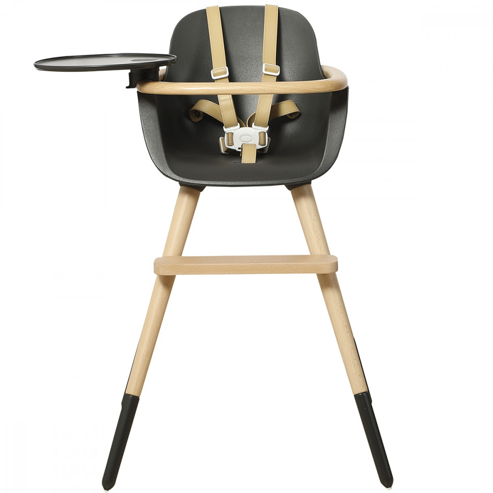 Стул для кормления Micuna OVO Original Plus Timber (waterwood/anthracite) grey