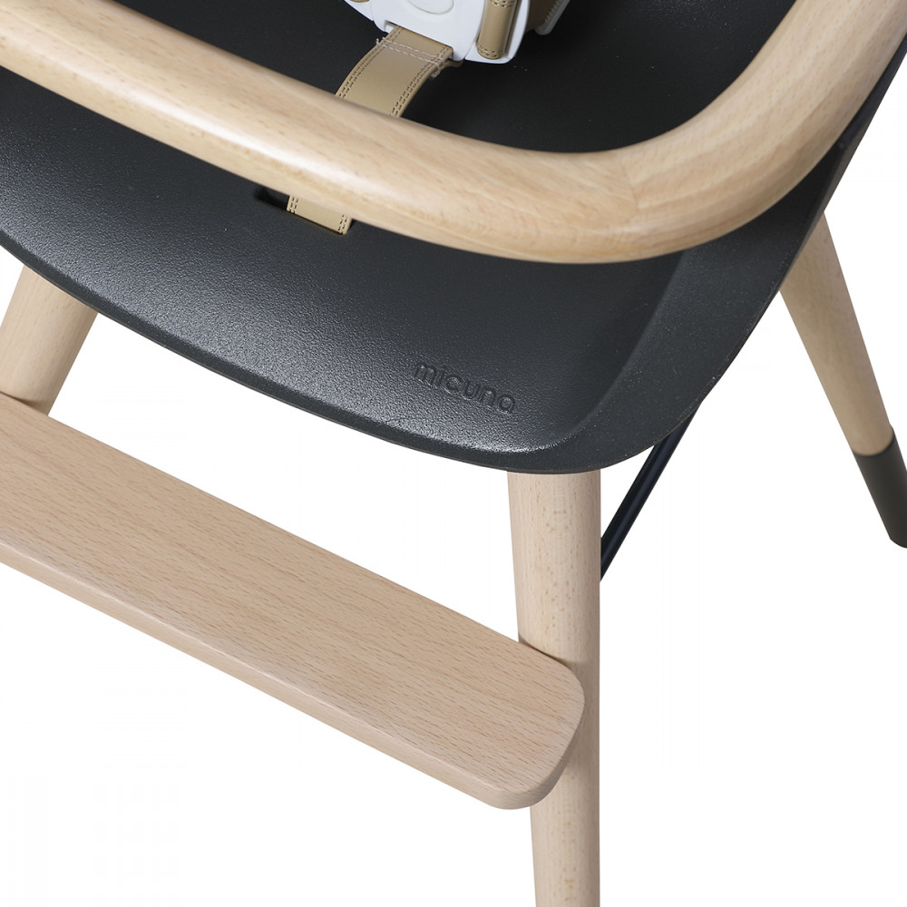 Стул для кормления Micuna OVO Original Plus Timber (waterwood/anthracite) grey