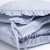 Защита для детской кроватки (бампер универсальный)Soft Cotton (Голубой) т.м.Perina