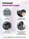 Коляска-трансформер Farfello Aimile Original New Silver 2 в 1 Темно-серый