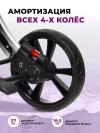 Коляска-трансформер Farfello Aimile Original New Silver 2 в 1 Темно-серый