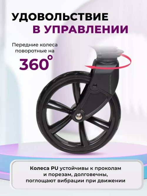 Коляска-трансформер Farfello Aimile Original New Silver 2 в 1 Темно-серый