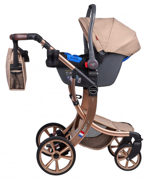 Автокресло детское к коляске Aimile KS-2150/a (4шт.) (Кремовый/cream)