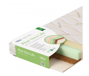 Матрас для кроватки 119*60 11 см прямоугольный Perina Aloe vera Life - фото 1