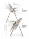 Стул для кормления Happy Baby William Pro Grey