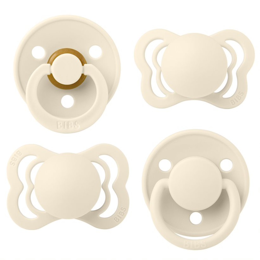 Набор пустышек латексных BIBS Try-it collection Ivory, Арт.91340