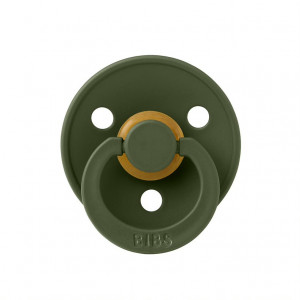 Пустышка латексная BIBS Colour Hunter Green 18-36 месяцев, Арт.300218 - фото 1