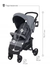 Коляска прогулочная MOWBaby Cross RA080 Gold Grey