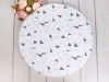 Простыня AmaroBaby EXCLUSIVE Soft Collection на резинке круглая 75х75х12  (Треугольники)