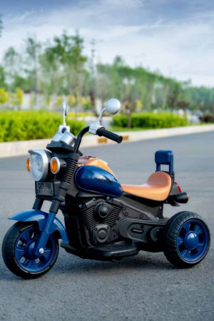 Электромотоцикл 606-2 оранжевый