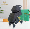 Коляска прогулочная Luxmom H3 черный