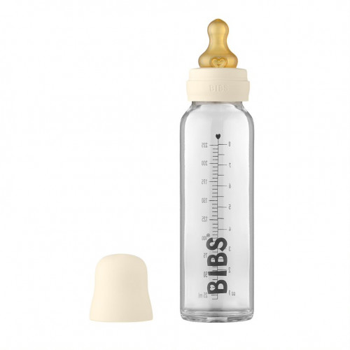 Бутылочка BIBS для кормления в наборе Ivory 225 ml