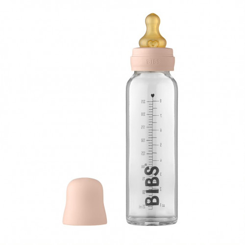 Бутылочка BIBS для кормления в наборе 225мл Blush