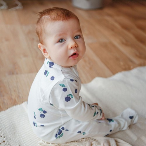 Комбинезон Mjolk Sleep and Play Голубика (68)