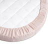 Простыня Oval на резинке PERINA 125х75см (розовая) 