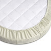 Простыня Oval на резинке PERINA (фисташковая) 