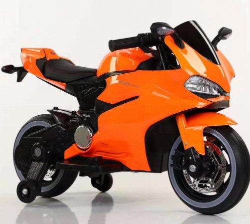 Электромотоцикл 8728 оранжевый