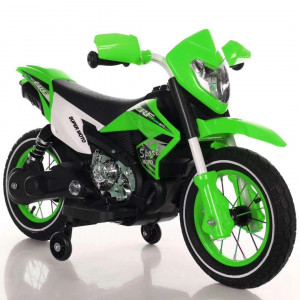 Электромотоцикл FB-6186 зеленый