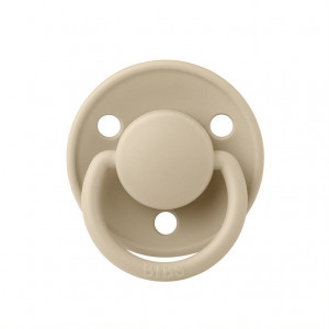 Пустышка латексная BIBS De Lux Silicone Vanilla 0+ месяцев - фото 1