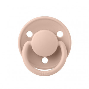 Пустышка латексная BIBS De Lux Latex Blush 0-6 месяцев - фото 1