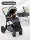 Коляска 2 в 1 Happy Baby Mommer Pro olive