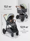Коляска 2 в 1 Happy Baby Mommer Pro olive