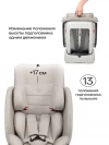Автокресло Happy Baby Sandex 0/1/2/3 (0-36кг) light grey