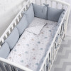 Комплект постельного белья для детей Fancy (Слоники голубые) т.м.PERINA