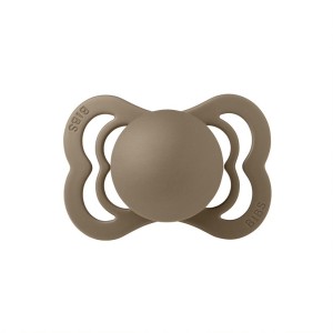 Пустышка силиконовая BIBS Supreme Silicone Dark Oak 0-6 месяцев - фото 1