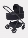 Коляска 2 в 1 MOWBaby Move MB402 + сумка Black (улуч.ткань)