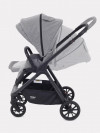 Коляска 2 в 1 MOWBaby Move MB402 + сумка Silver (улуч.ткань)
