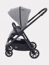 Коляска 2 в 1 MOWBaby Move MB402 + сумка Silver (улуч.ткань)