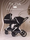 Коляска 2 в 1 MOWBaby Tilda MB064 Black
