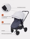 Коляска 3 в 1 Rant Basic Energy RA092 Grey
