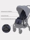 Коляска 3 в 1 Rant Basic Energy RA092 Graphite