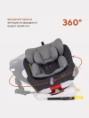 Автокресло Rant YC06 Twist isofix 0/1/2/3 (0-36 кг) grey