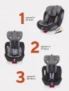 Автокресло Rant YC06 Twist isofix 0/1/2/3 (0-36 кг) grey