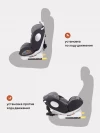 Автокресло Rant YC06 Twist isofix 0/1/2/3 (0-36 кг) grey