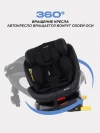 Автокресло Rant YC06 Twist isofix 0/1/2/3 (0-36 кг) Black