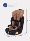 Автокресло Rant Basic Spark ZY10 1/2/3 (9-36 кг) Grey