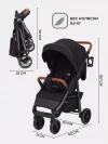 Коляска прогулочная Rant Vega RA057 2023 Black