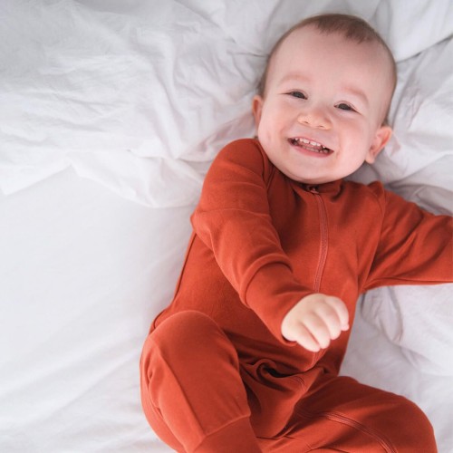 Комбинезон Mjolk Sleep and Play Paprika, швы наружу (68)