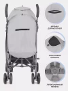 Коляска прогулочная Rant Basic Tango RA351 Silver grey