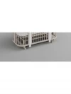 Кроватка-трансформер Incanto Nuvola LUX 120*60 см без маятника сл.кость/сл.кость
