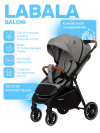 Коляска прогулочная Labala Baloni (light grey) 