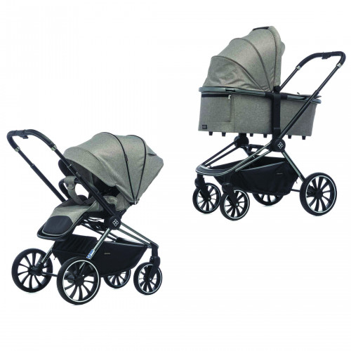 Коляска 2 в 1 Labala Raiz Light grey (07LGR) - фото 1