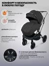 Коляска 2 в 1 Indigo Carry черный