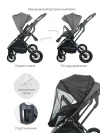 Коляска 2 в 1 Indigo Carry серый