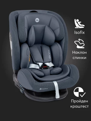 Автокресло Happy Baby Orex 0/1/2/3 (0-36кг) Dark blue - фото 1