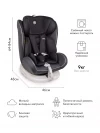 Автокресло Happy Baby Unix 0/1/2/3 (0-36 кг) Dark grey